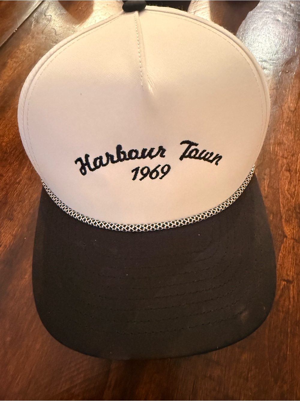 Harbour Town 1969 Two-Tone Trucker Cap - White and Black